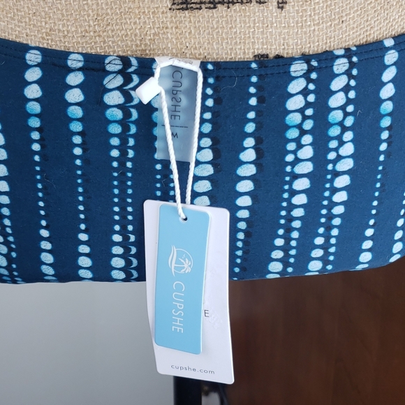 NWT Cupshe green bikini lace up back size M NWT - Picture 5 of 6